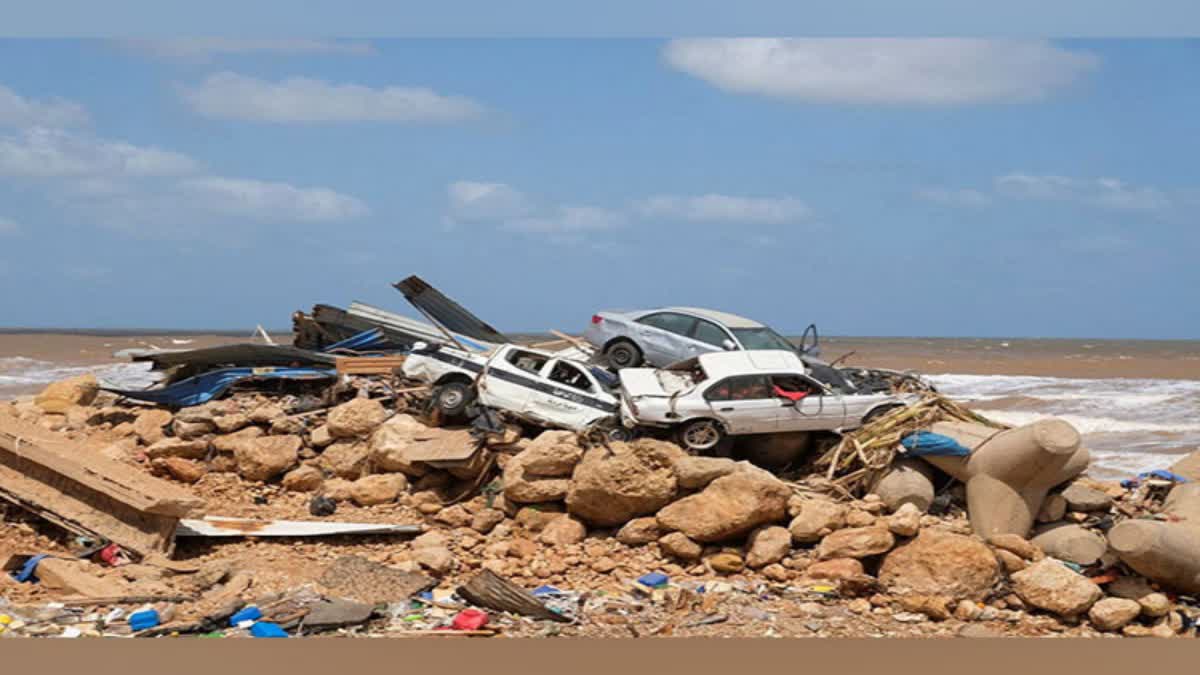 UN revises toll from Libya floods to 3958, over 9000 injured