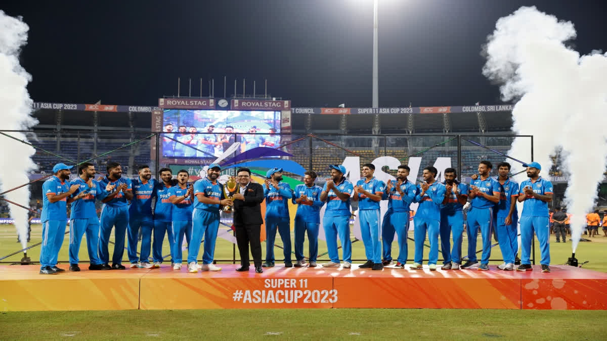 Team India returned home following their eighth Asia Cup title win after beating Sri Lanka by 10 wickets in the final at Colombo on Sunday. India will play Australia 3 ODI series starting from September 22.