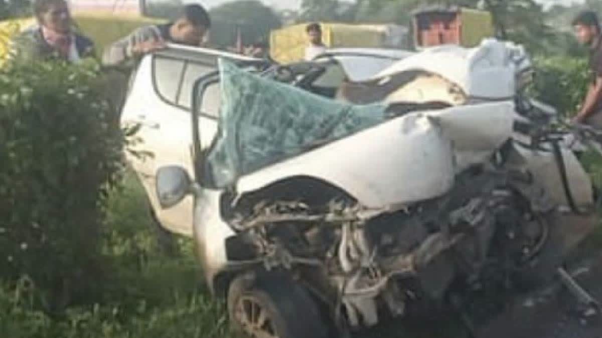 Maharashtra: Four killed as car collides with container truck on Mumbai-Agra highway