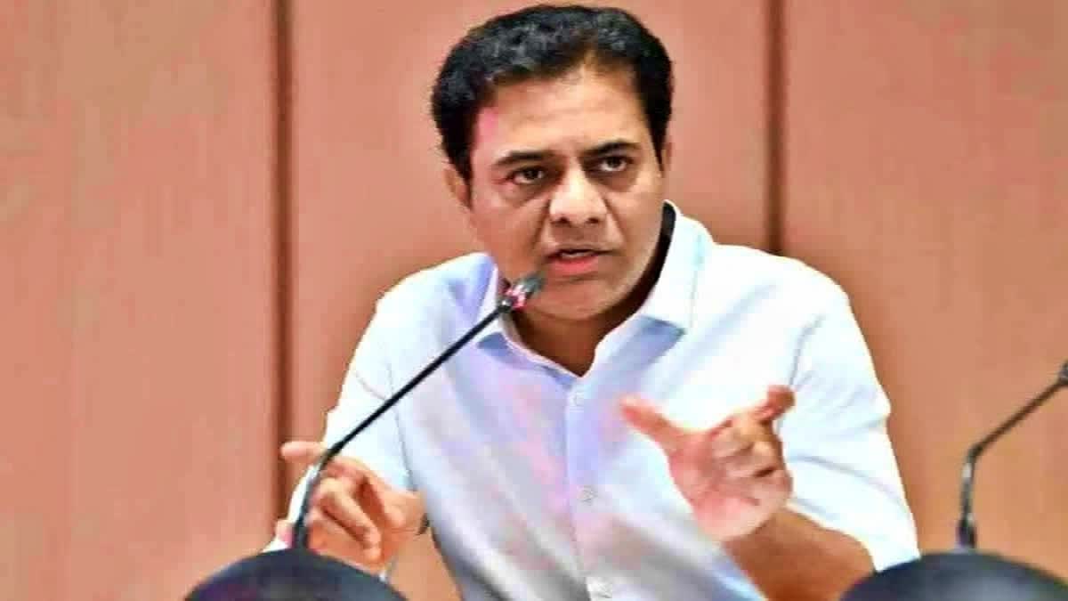 KTR Fires on Congress 6 Guarantees : 'స్కాముల కాంగ్రెస్‌కు స్వాగతం చెబితే..  స్కీములన్నీ ఎత్తేస్తారు', ktr-fires-on-congress -6-guarantees-in-telangana-minster-ktr-comments-on-congres