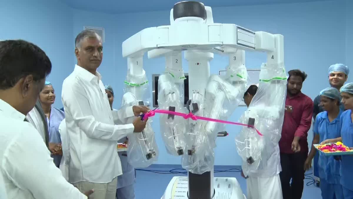 MNJ Cancer Hospital have robotic surgery Equipments