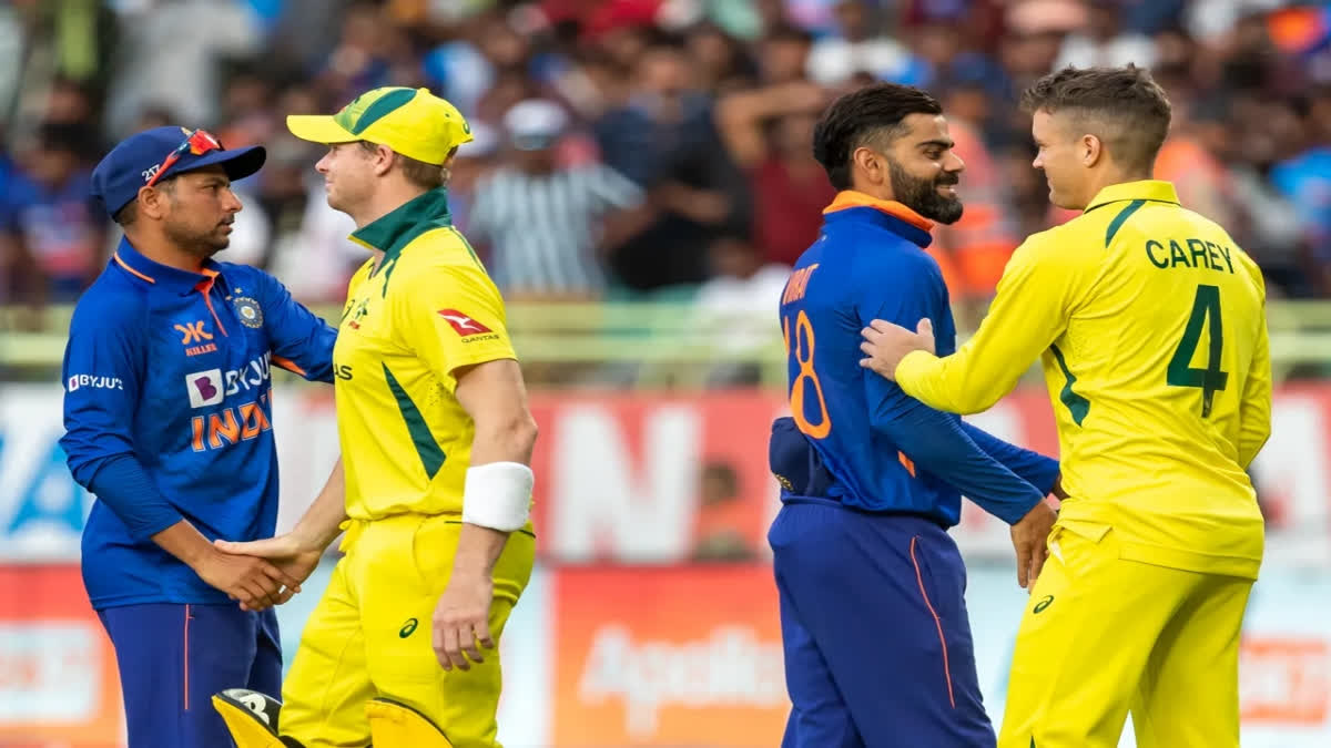 India versus Australia is not only the dressed rehersal for both the teams ahead of ODI World Cup but it will also be the race to top the ODI rankings.