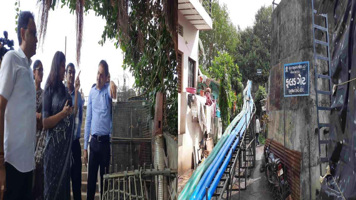 Surat Rain Update : રાંદેરમાં હનુમાન ટેકરી ફ્લડ ગેટ બંધ કરાયો, કમિશનર શાલિની અગ્રવાલે રાઉન્ડ લીધો, રેવાનગરમાં સ્થળાંતર