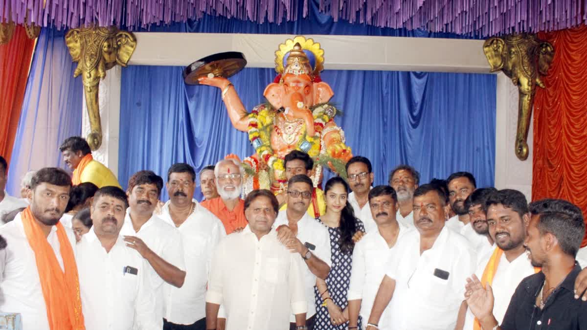 sri-vidyaganpati-board-installed-sudarshana-chakra-ganapati-idol-in-chamarajaganara