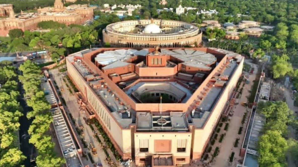 New Parliament building in New Delhi