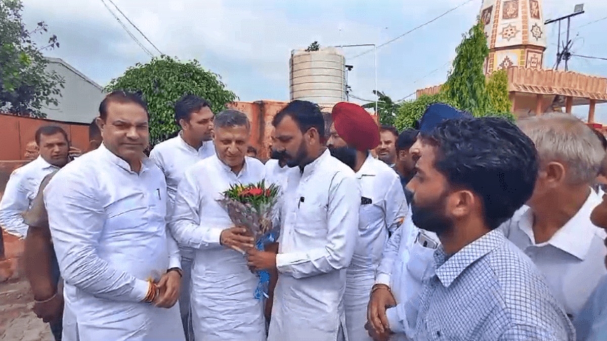 kanwar pal gujjar visit kaithal