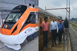 Second Vande Bharat Express  Vande Bharat Express  Second Vande Bharat Express updates  Railway high level team in Mangaluru  Second Vande Bharat Railway team in Mangaluru  രണ്ടാം വന്ദേ ഭാരത്  രണ്ടാം വന്ദേ ഭാരത് ഒരുക്കങ്ങൾ പൂർത്തിയായി  കേരളത്തിനായി രണ്ടാം വന്ദേ ഭാരത് ഒരുങ്ങുന്നു  റെയിൽവേ ഉന്നതതല സംഘം മംഗളൂരുവിൽ  വന്ദേ ഭാരതിൽ വൈദ്യുതീകരിച്ച പിറ്റ് ലൈൻ  രണ്ടാം വന്ദേ ഭാരത് റൂട്ടിന്‍റെ പ്രഖ്യാപനം ഉടൻ  സർവീസ് നടത്താൻ രണ്ടാം വന്ദേ ഭാരത്