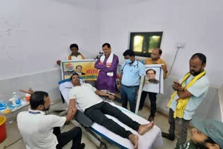 blood-donation-camp-organized-sahibganj-bjp-birthday-prime-minister