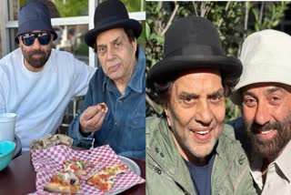 Sunny Deol shared a photo with father Dharmendra, Esha deol reacts on this pic