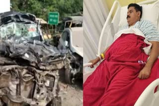 BJP MP Satish Chandra Injured in Road Accident