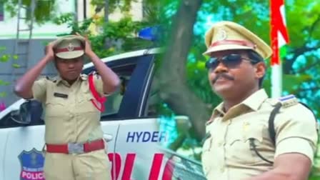 Police Officers Pre Wedding Shooting Video  viral police wedding video  viral videos  viral videos of police couples  telegana police couple video  പ്രതിശൂത വധുവരൻമാരുെട പ്രീ വെഡിംങ്‌ ഷൂട്ടിംഗ്‌  യൂണിഫോം വ്യക്‌തിപരമായ ആവശ്യങ്ങൾക്കു ഉപയോഗിച്ചു  വീഡിയോ വൈറൽ  പൊലീസുകാരുടെ പ്രീ വെഡിംങ്‌ വീഡിയോ  തെലങ്കാന പൊലീസ്‌ പ്രതിശ്രുത വധു വരൻമാർ  പ്രതിശ്രൂത വധു വരൻമാരുടെ പ്രീ വെഡിംങ്‌ ഷൂട്ടിംഗ്‌