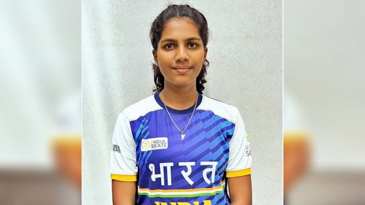 TRISHA PRAVEEN JADALA  INDIA REPRESENT  DHARWAD  WORLD SKATE CHAMPIONSHIPS IN ITALY