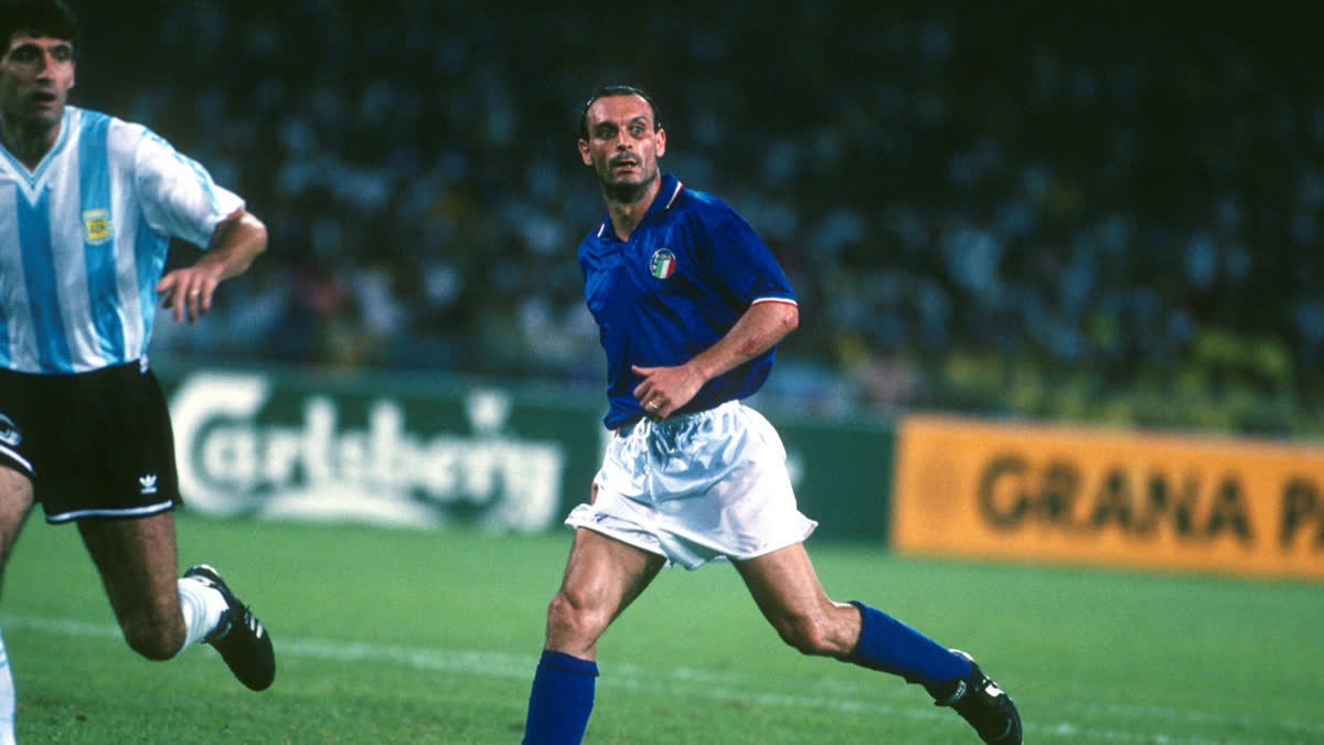 Italy footballer salvatore schillaci