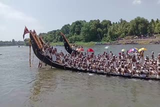 ആറന്മുള വള്ളം കളിയ്‌ക്ക് തുടക്കം  ARANMULA BOAT RACE  LATEST MALAYALAM NEWS  PATHANAMTHITTA BOAT RACE