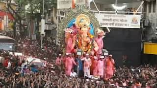 Lalbaugcha Raja Visarjan 2024