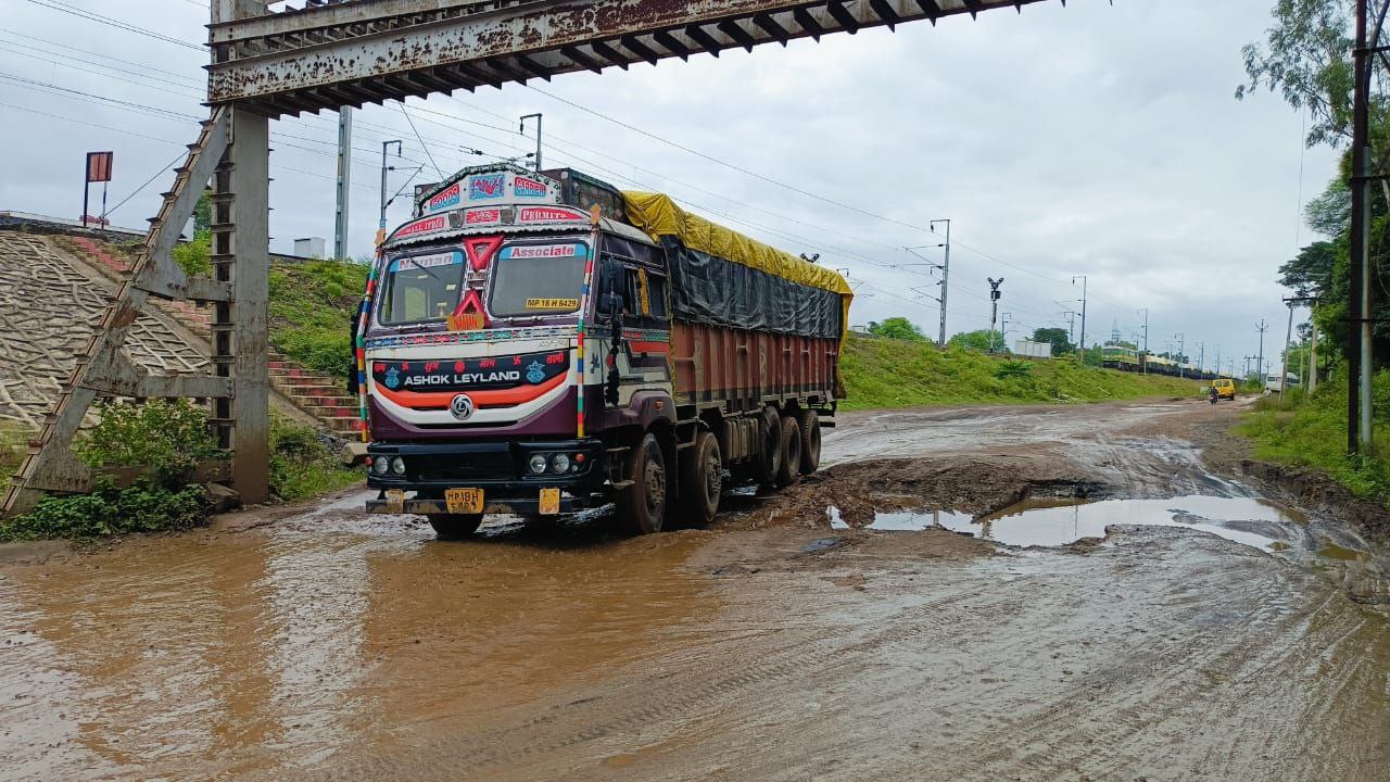 shahdol road bad condition