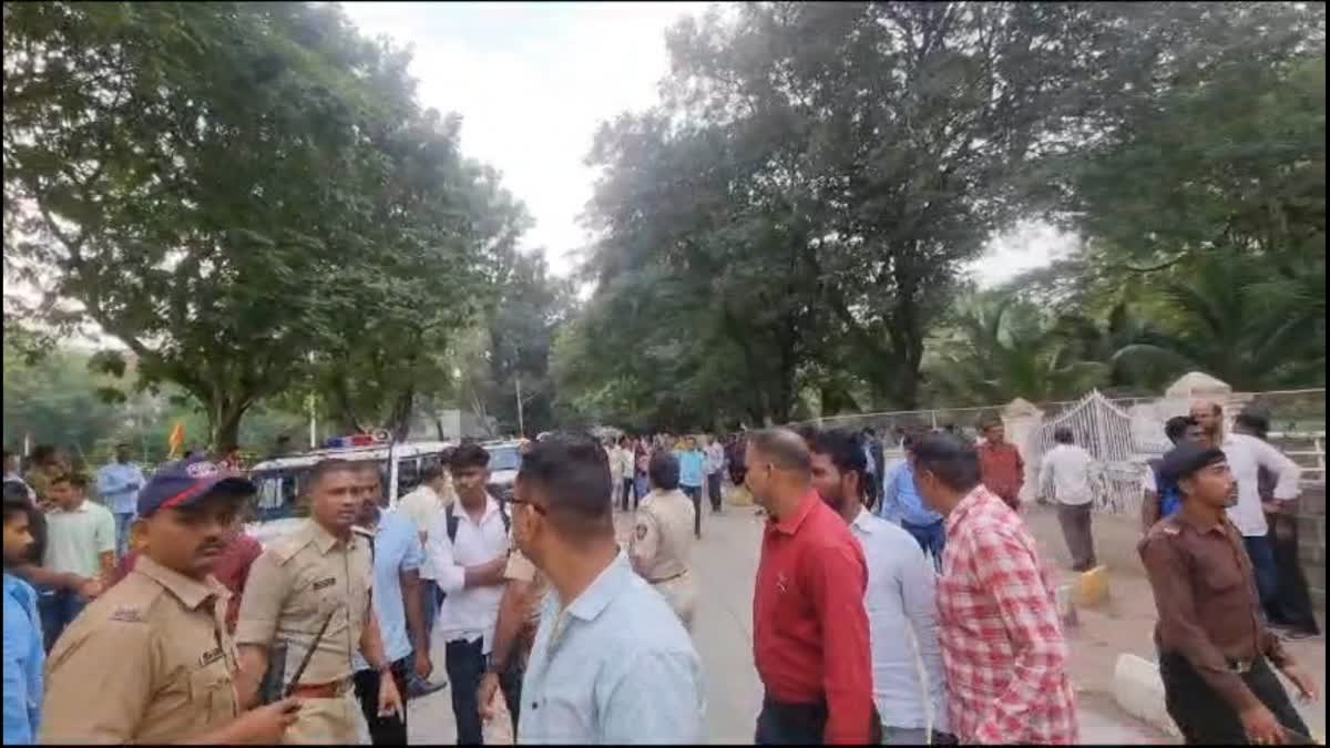 Etv BharatClash between students of Ambedkar and ABVP