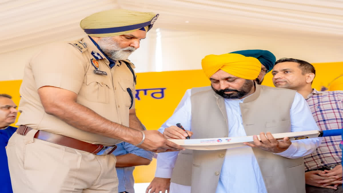 The Sports Minister of Punjab arrived on the occasion of the start of the Games under Drug Free Punjab campaign in Amritsar