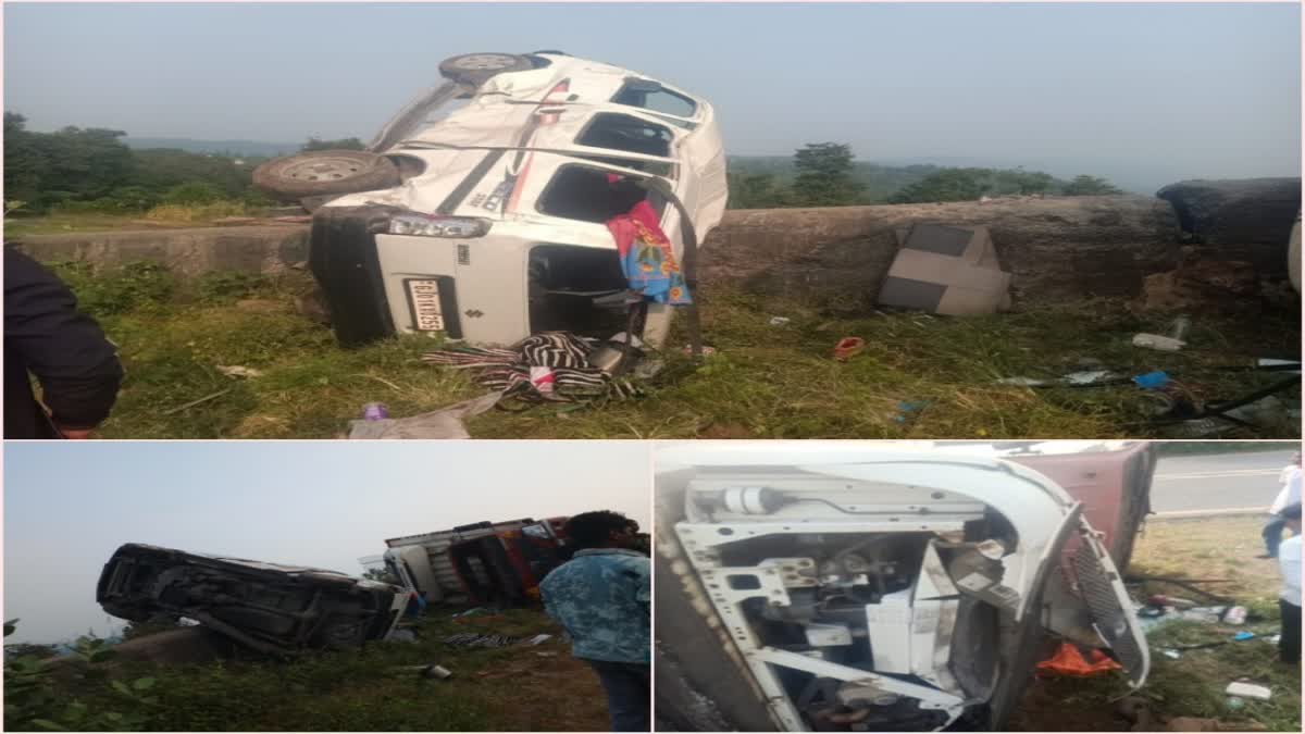 Dang Road Accident : સાપુતારાથી માલેગાવ રાષ્ટ્રીય ધોરી માર્ગ પર ટ્રક અને ઈકો ગાડીનો અકસ્માત, 1 વ્યક્તિનું મોત
