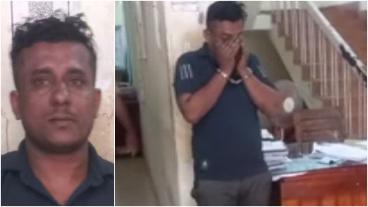 Etv Bharat pta arrest  Regular Thief Arrested At Pathanamthitta  Regular Thief Arrested  സ്ഥിരം കള്ളൻ തൊണ്ടി സഹിതം പിടിയിൽ  ഇളമത മഠത്തില്‍ വീട്ടില്‍ സാജന്‍ തോമസ്