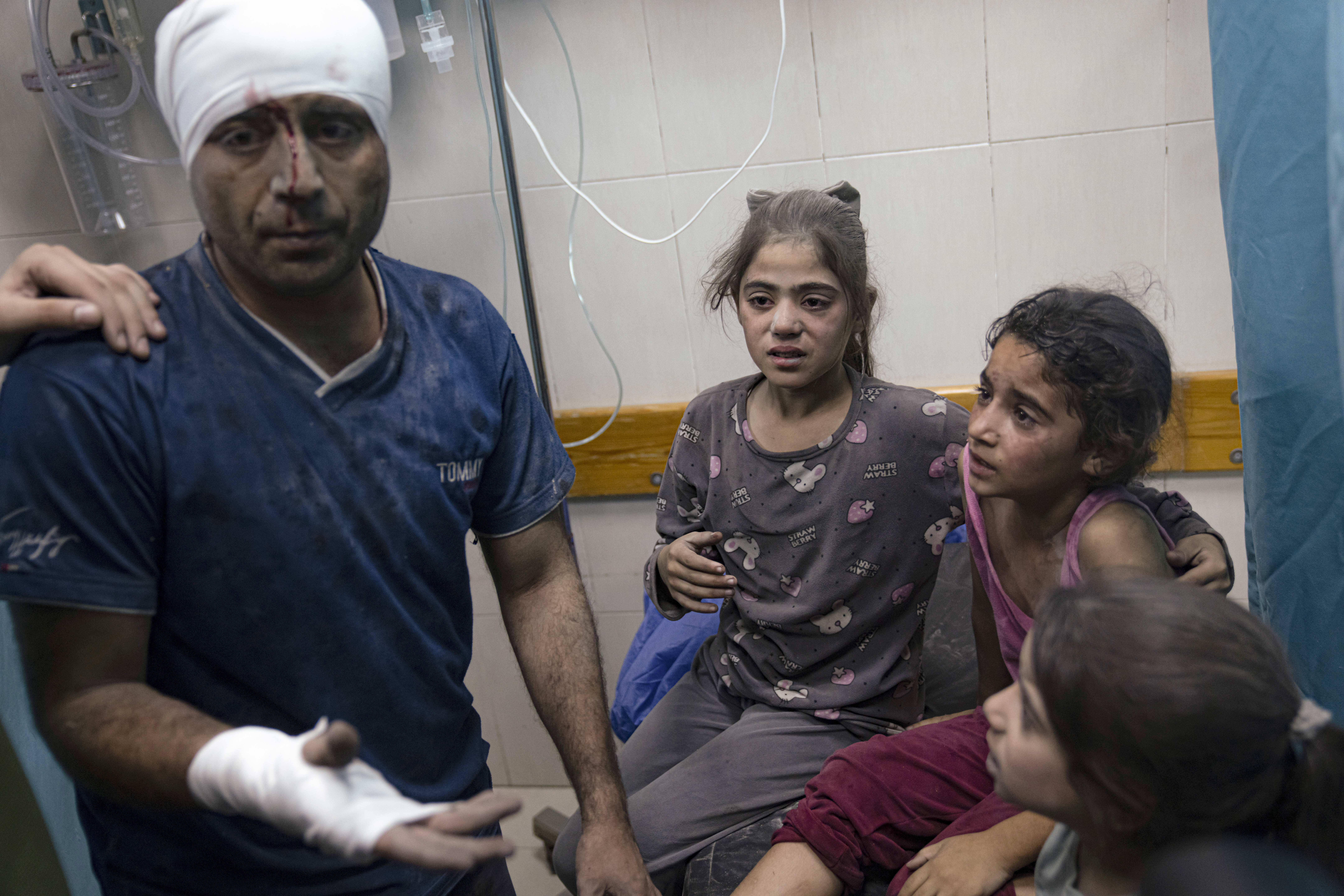 Gaza hospital blast