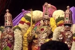 Kalpavruksha Vahana Seva in Tirumala