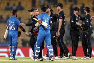 New Zealand beat Afghanistan by 149 runs.