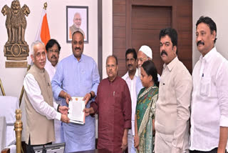 TDP Leaders meet the Governor