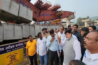 Minister Samant On Flyover Collapsing
