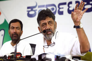 بی جے پی کرناٹک میں کانگریس حکومت کو گرانے کی کوشش کر رہی ہے: شیوکمار