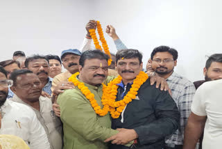 Congress candidate in Jagdalpur
