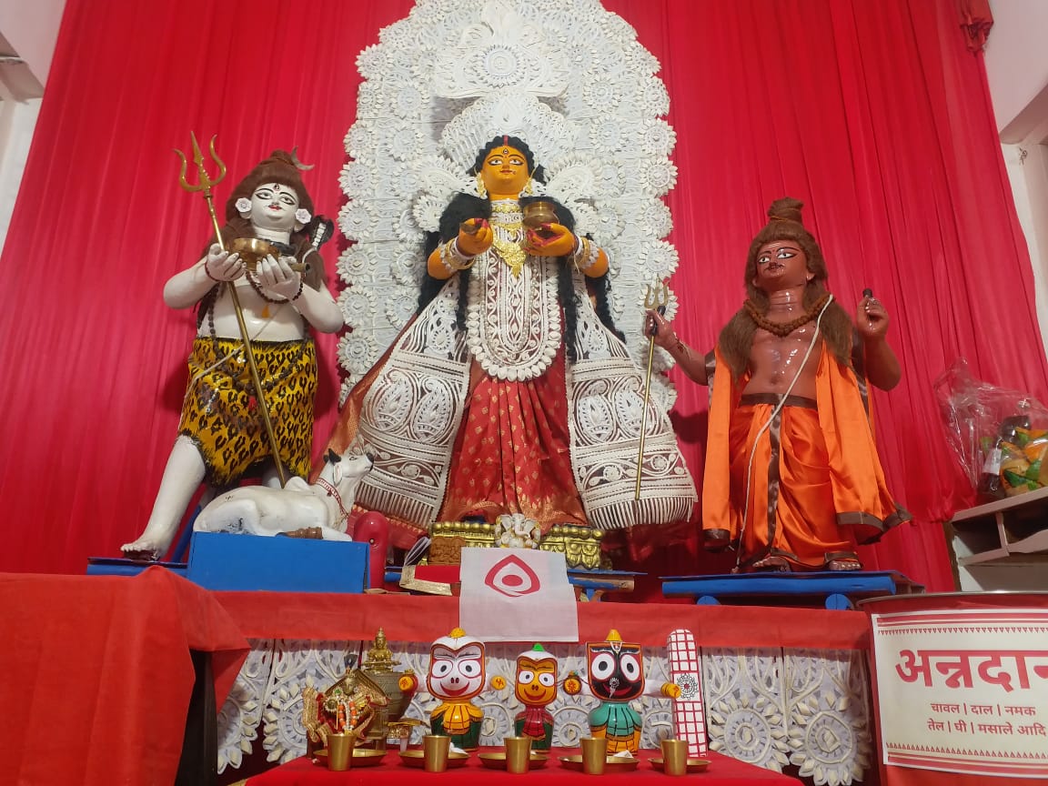 Bhopal unique Durga Bari