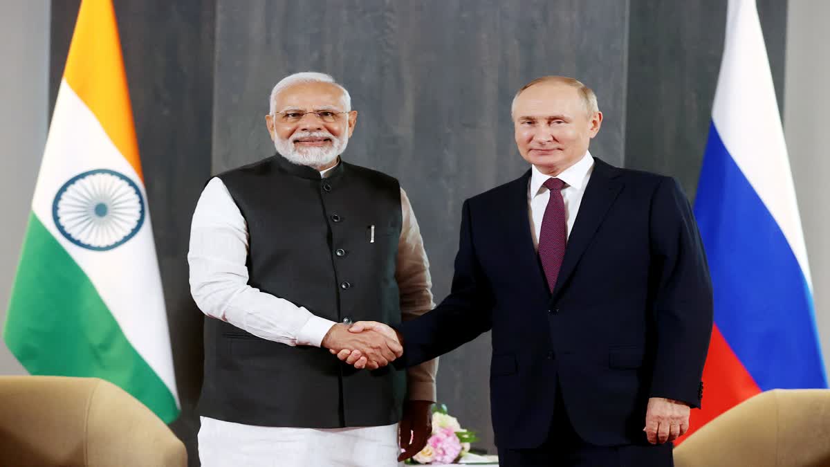 PM Modi will visit Russia on the invitation of President Putin