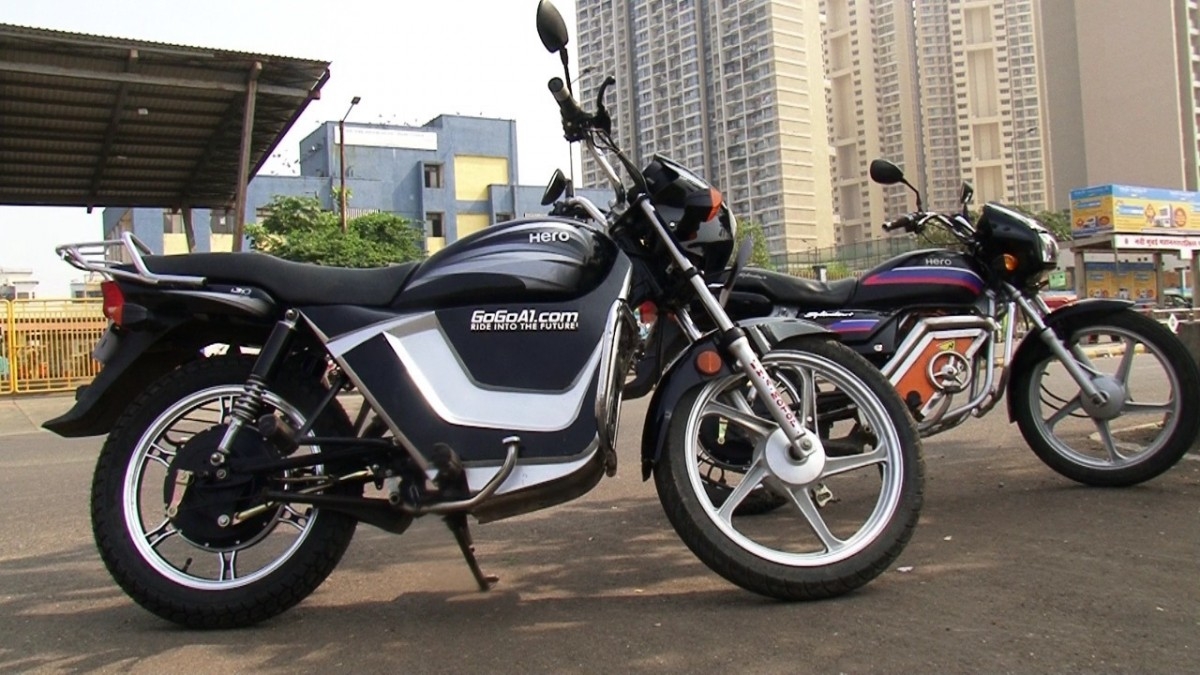 hero splendor converted to ev