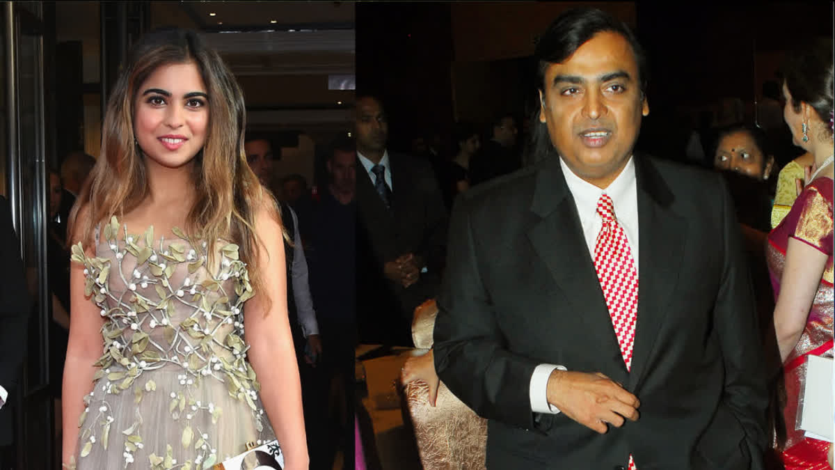 MUKESH AMBANI DAUGHTER ISHA AMBANI GETS RBI APPROVAL FOR DIRECTOR OF JIO FINANCIAL