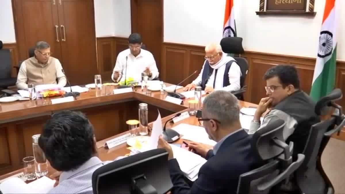 Haryana Cabinet Meeting Chandigarh CM Manohar Lal Khattar Haryana News