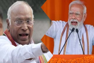 Modi kharge in Rajasthan