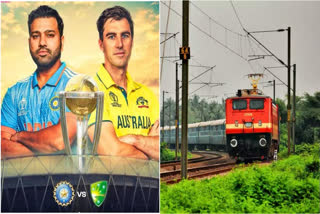 Indian railways have announced three special trains for the cricket lovers based in Mumbai as Ahmedabad is set to host the 2023 World Cup final on Sunday.