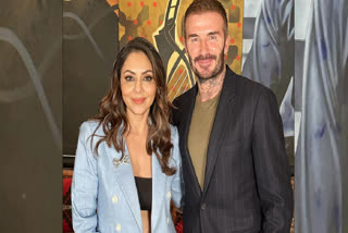 Gauri Khan and David Beckham