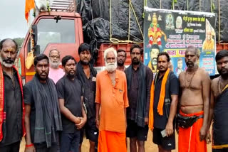 നേപ്പാളില്‍ നിന്നും ശബരിമലയിലേക്ക്‌  Nepal to Sabarimala  Devotees traveled on foot  Devotees traveled on foot from nepal  ശബരിമല  Sabarimala  From Nepal to Sabarimala  ശബരിമല ദർശനം  Sabarimala Darshan  തീർത്ഥാടന യാത്ര  pilgrimage  Sabarimala pilgrimage  Mani Ratnam Naidu Swamy