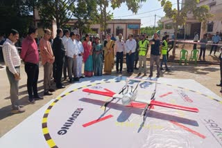 health service through drone