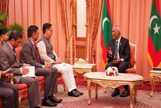 Maldives President asks India to withdraw military personnel from island nation
