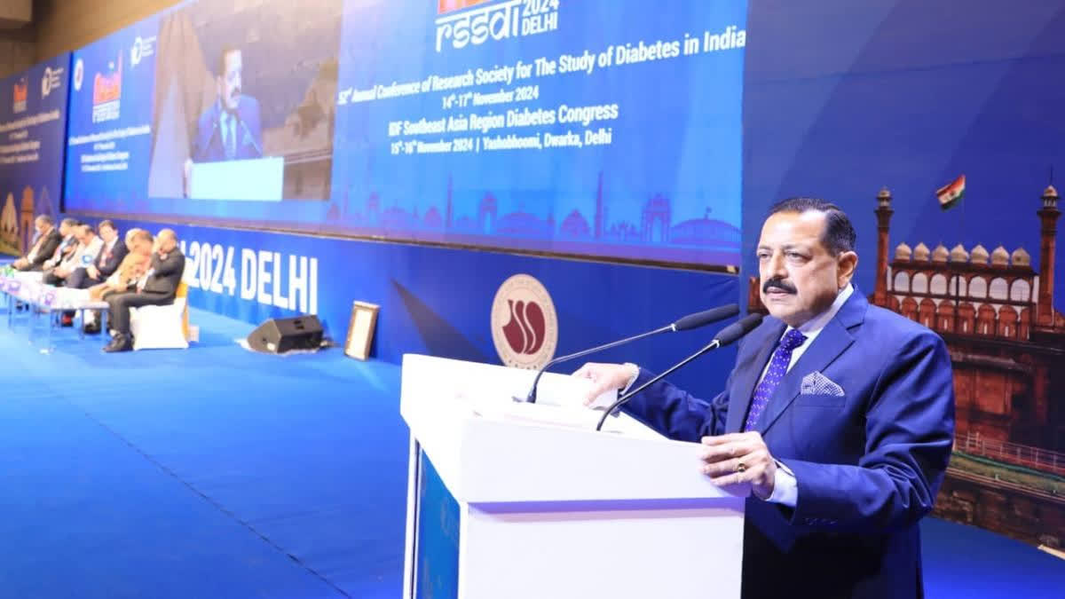 Minister of State (Independent Charge) for Personnel, Public Grievances and Pensions Dr Jitendra Singh emphasised the need for a collective, cross-sectoral approach to tackle diabetes, stating that the disease is “too, serious to be left solely to medical professionals.”