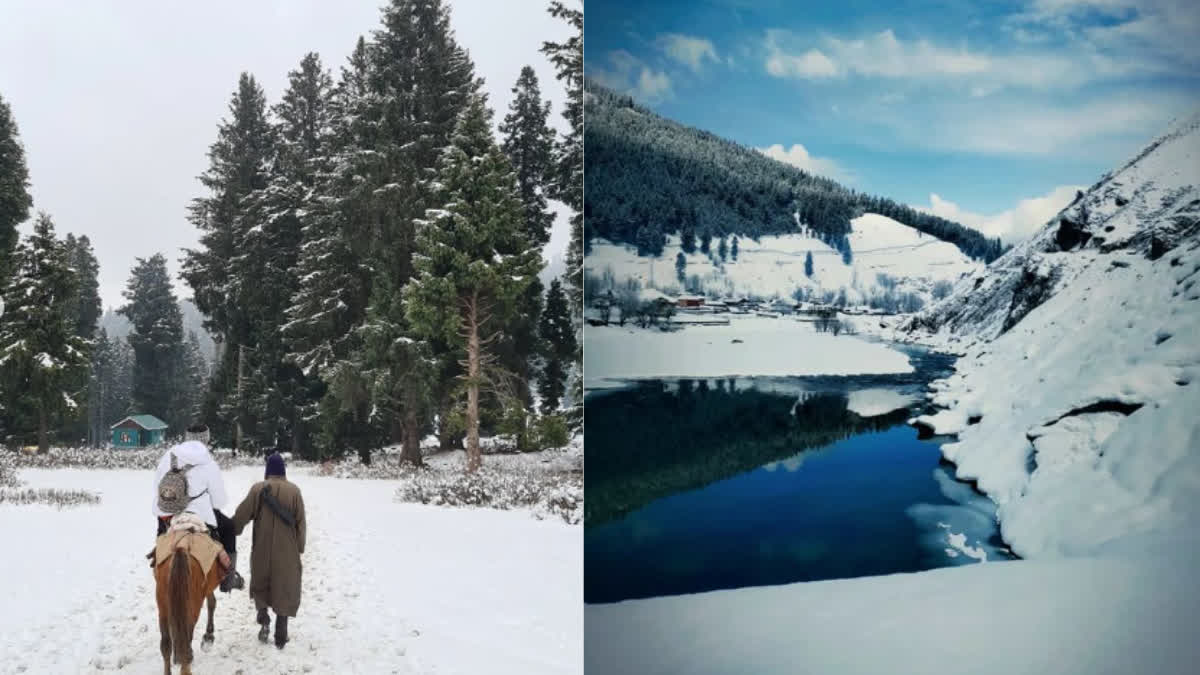 Know about the top 10 places in Kashmir to enjoy winter snowfall