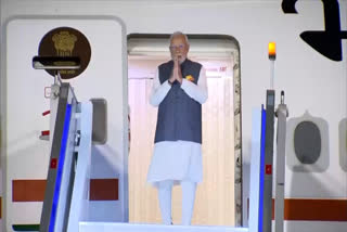 PM Modi arrived in Bharat to attend the G20 Summit, following a productive Nigeria visit where he received the Grand Commander of Niger award.