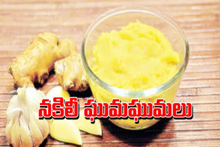 adulterated ginger garlic paste