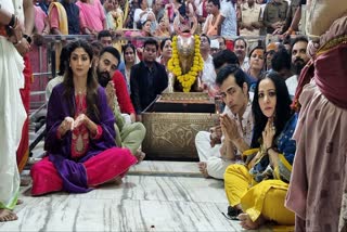 SHILPA SHETTY IN UJJAIN MAHAKAL