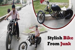 14-Year-Old Dev Pratap Singh Turns Scrap Into Dream Bike