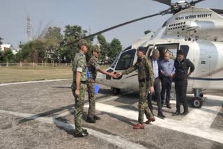 MP DGP MEETING POLICE OFFICERS