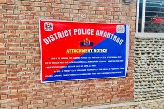 ANANTNAG POLICE SEIZE PROPERTIES